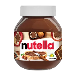 Buy a Nutella 750g jar with special lid on the cap